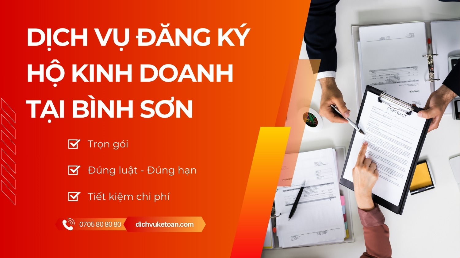 thành lập công ty tại Quảng Ngãi Đăng ký hộ kinh doanh cá thể Bình Sơn