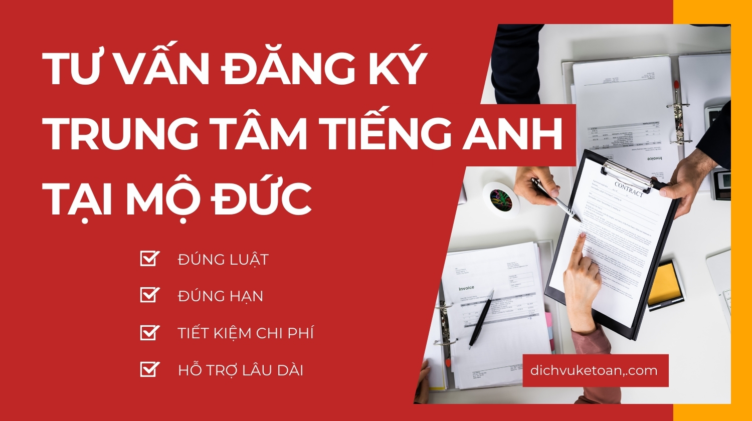 thành lập công ty tại Quảng Ngãi Tư vấn mở trung tâm tiếng anh tại Mộ Đức